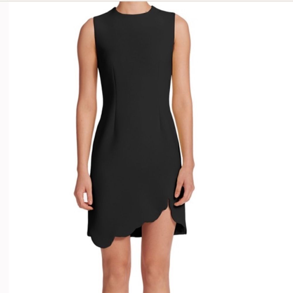 Carven Black Sheath Dress